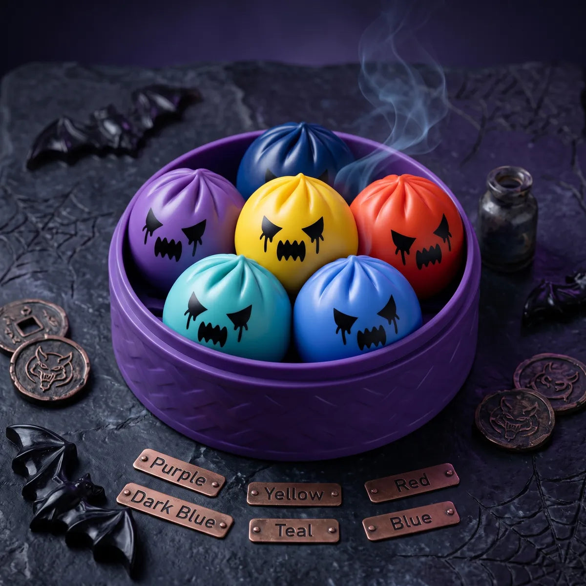 Phantom Mystery Ghost Dumpling Squishy — squishy dumpling toy