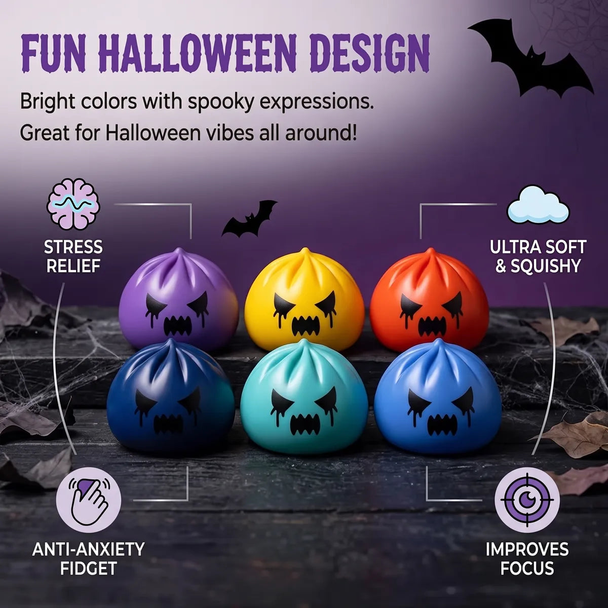 Phantom Mystery Ghost Dumpling Squishy — squishy dumpling toy