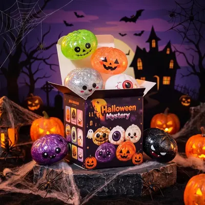 Surprise Mystery Halloween Dumpling Squishy — squishy dumpling toy