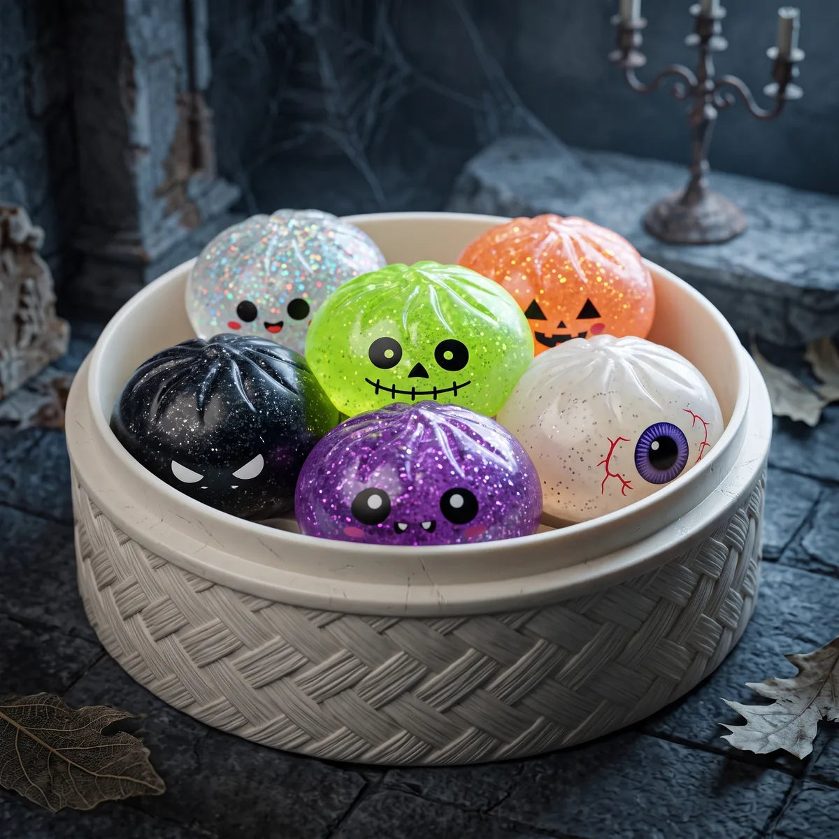 Surprise Mystery Halloween Dumpling Squishy — squishy dumpling toy
