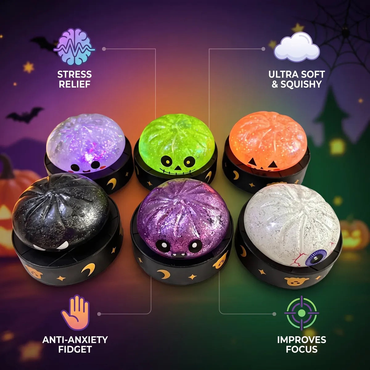 Surprise Mystery Halloween Dumpling Squishy — squishy dumpling toy