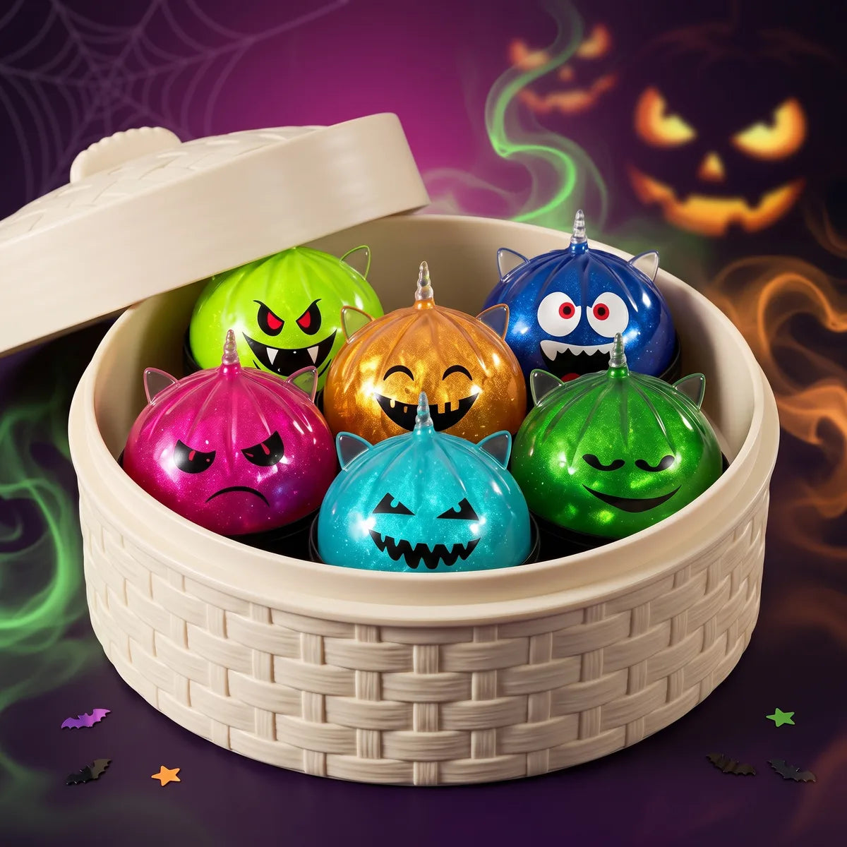 Horned Mystery Halloween Unicorn Dumpling Squishy — squishy dumpling toy