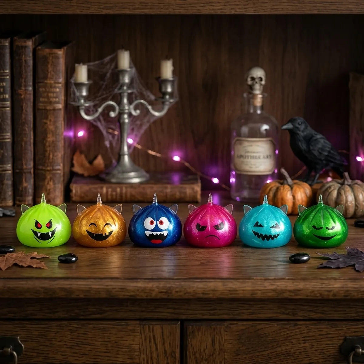 Horned Mystery Halloween Unicorn Dumpling Squishy — squishy dumpling toy