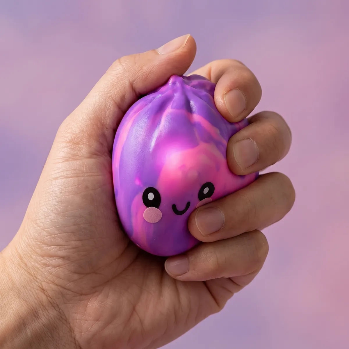 Swirl Mystery Mini Tie Dye Dumpling Squishy — squishy dumpling toy