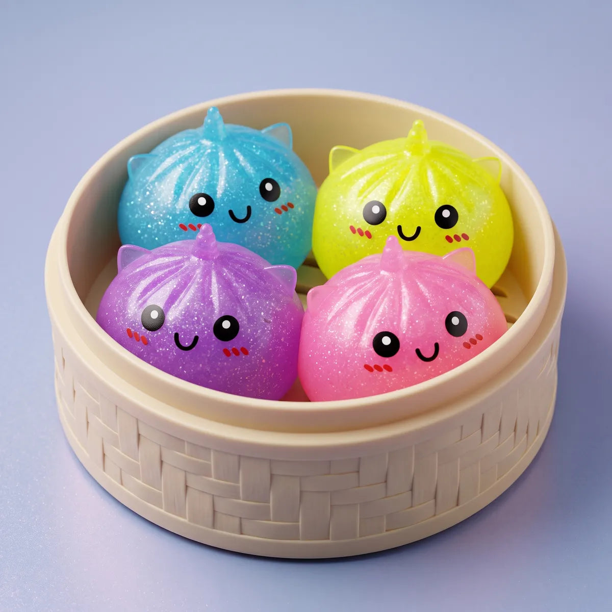 Magic Mystery Mini Unicorn Dumpling Squishy — squishy dumpling toy