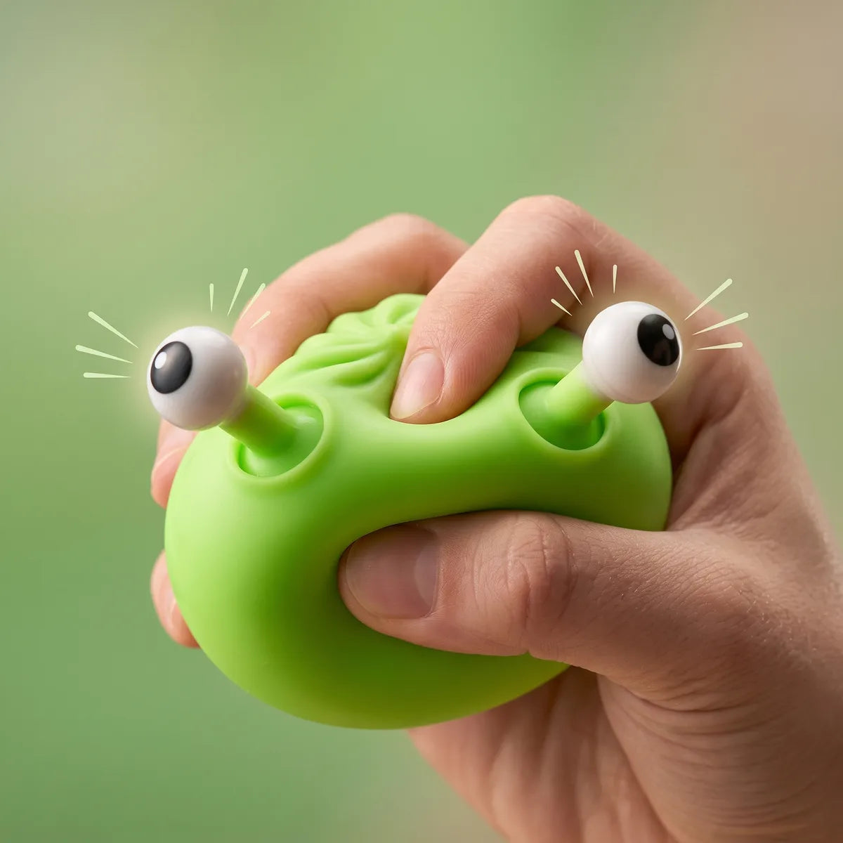 Big Eyes Mystery Pop Dumpling Squishy — squishy dumpling toy
