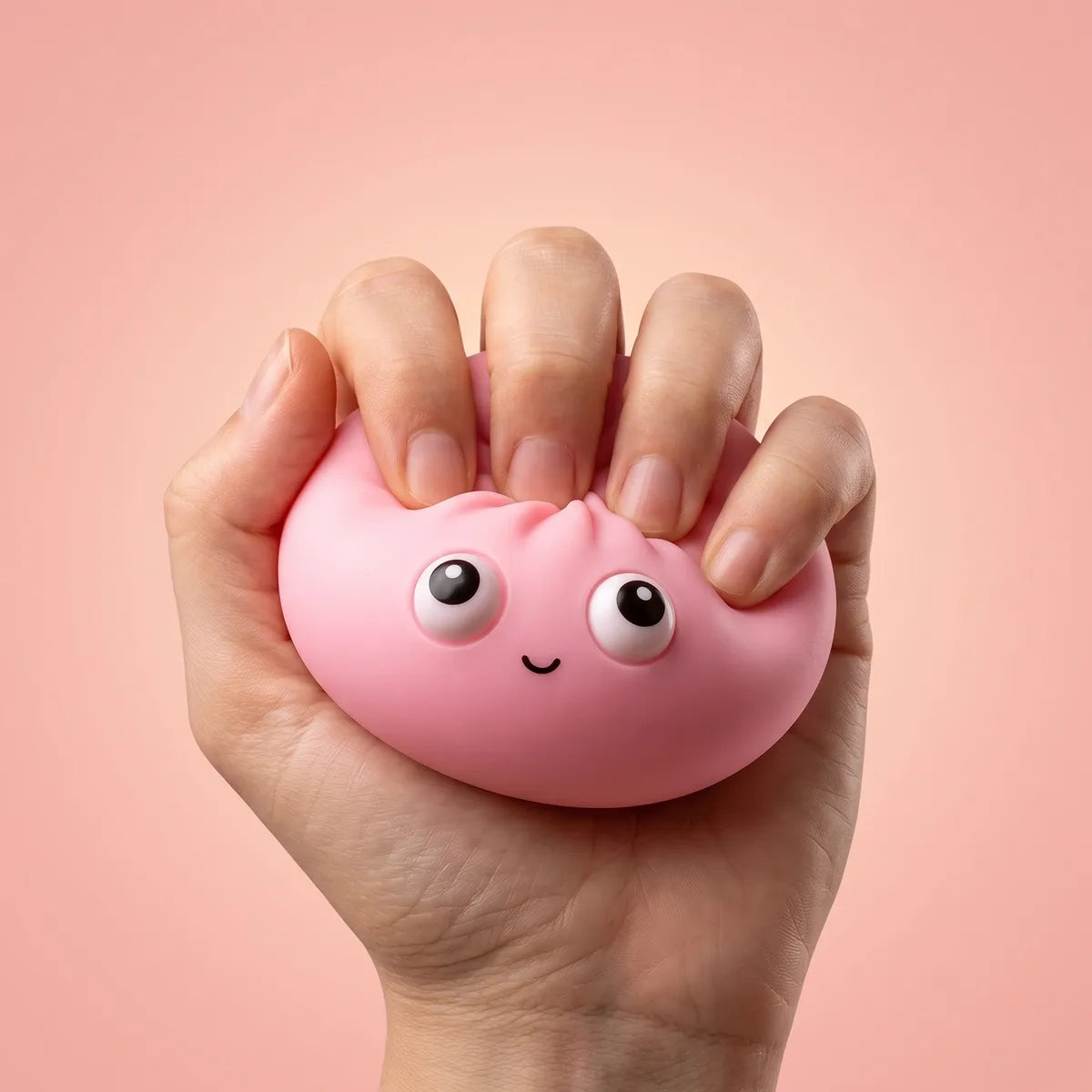 Big Eyes Mystery Pop Dumpling Squishy — squishy dumpling toy