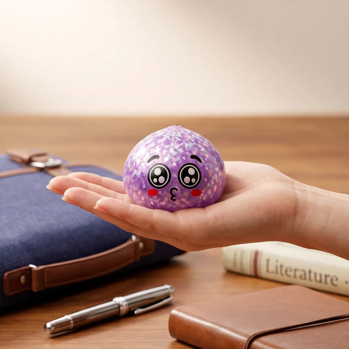 Starry Mystery Puppy Eyed Dumpling Squishy — squishy dumpling toy