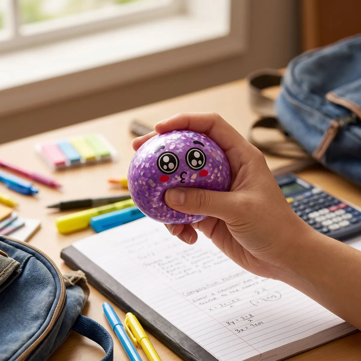 Starry Mystery Puppy Eyed Dumpling Squishy — squishy dumpling toy