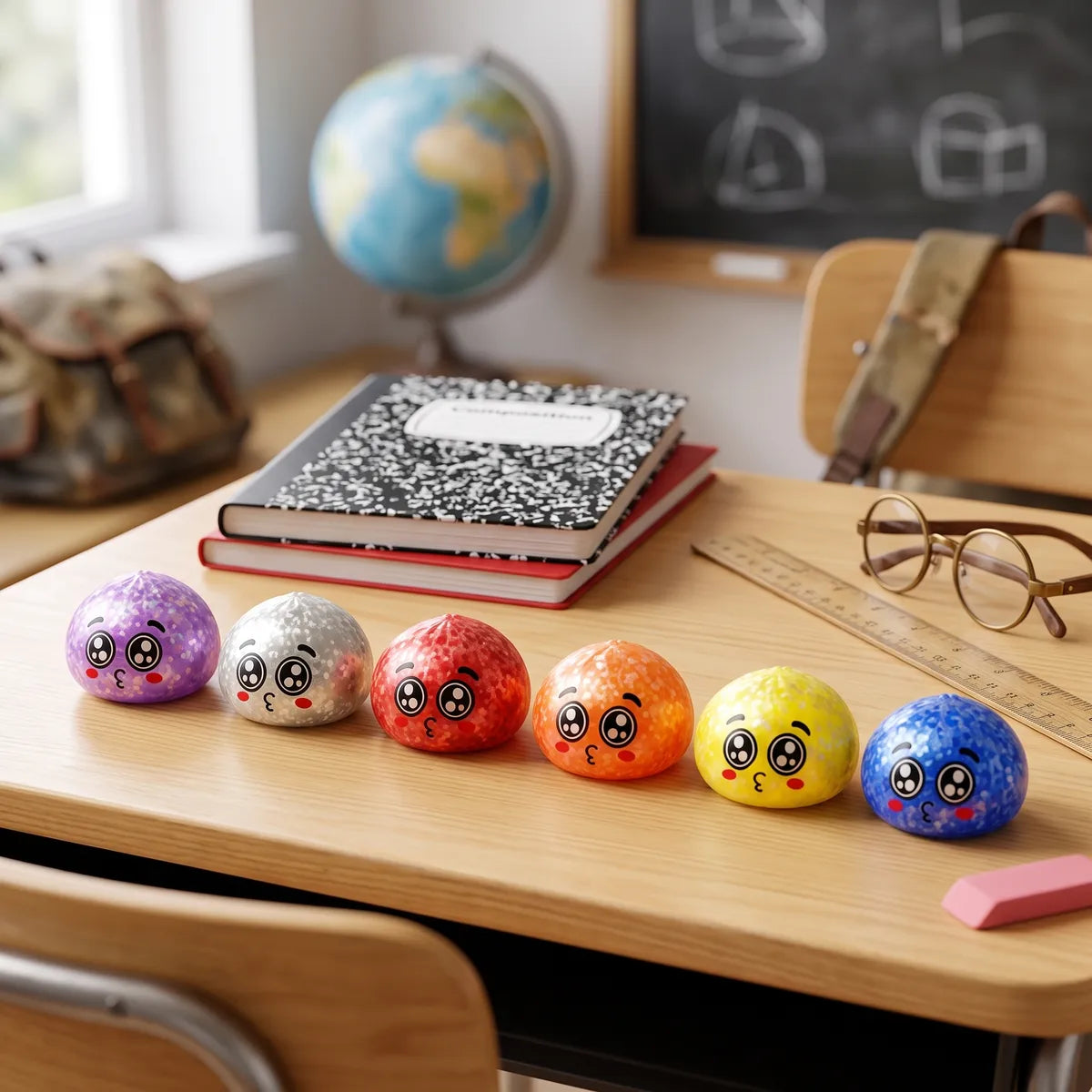 Starry Mystery Puppy Eyed Dumpling Squishy — squishy dumpling toy