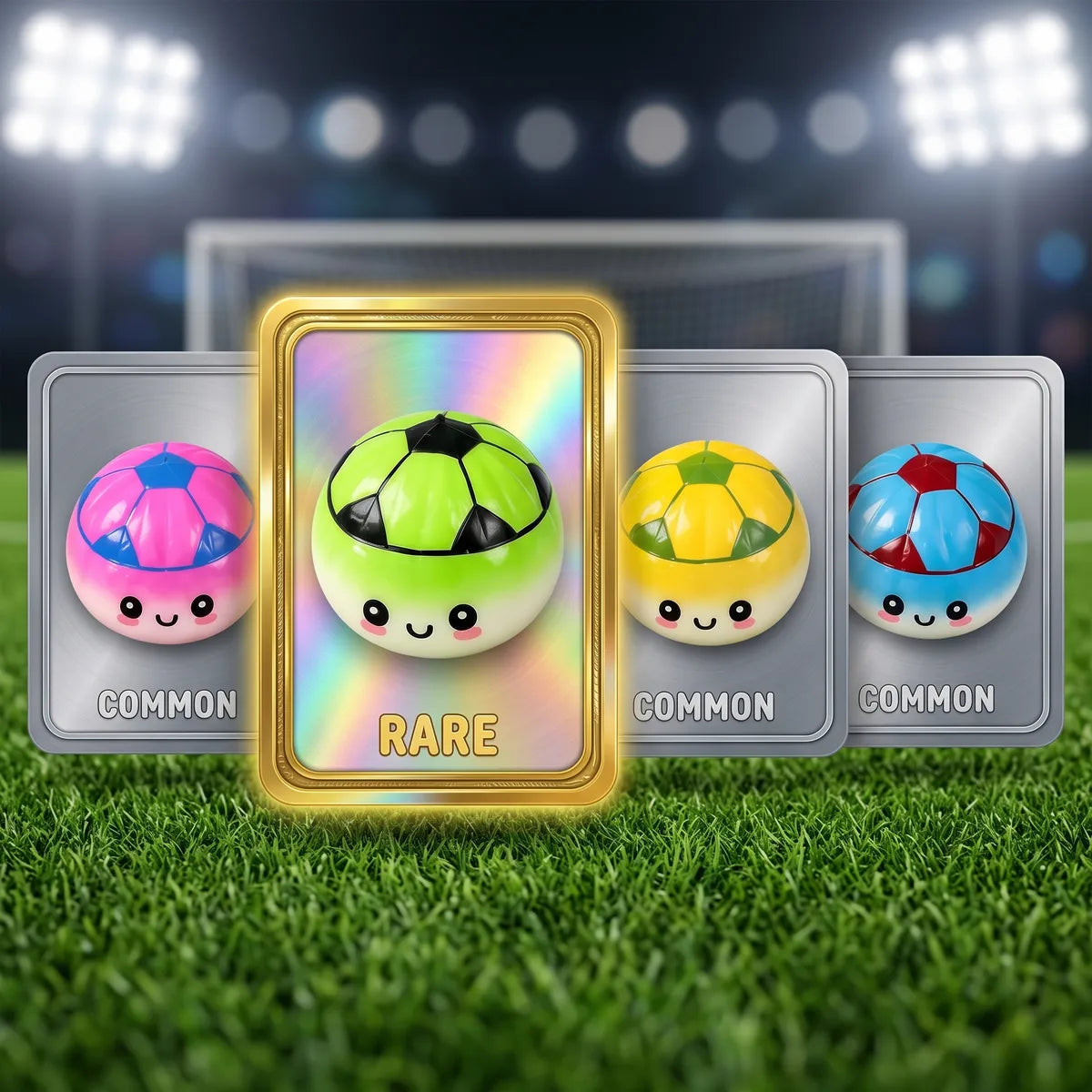 Sporty Mystery Soccer Dumpling Squishy — squishy dumpling toy