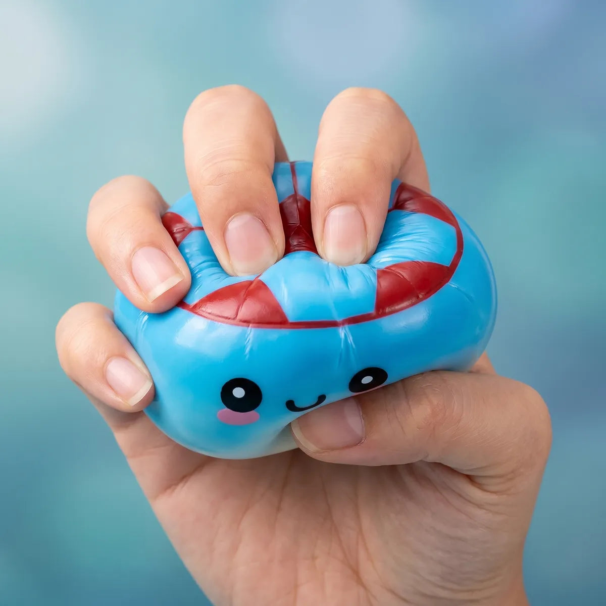 Sporty Mystery Soccer Dumpling Squishy — squishy dumpling toy