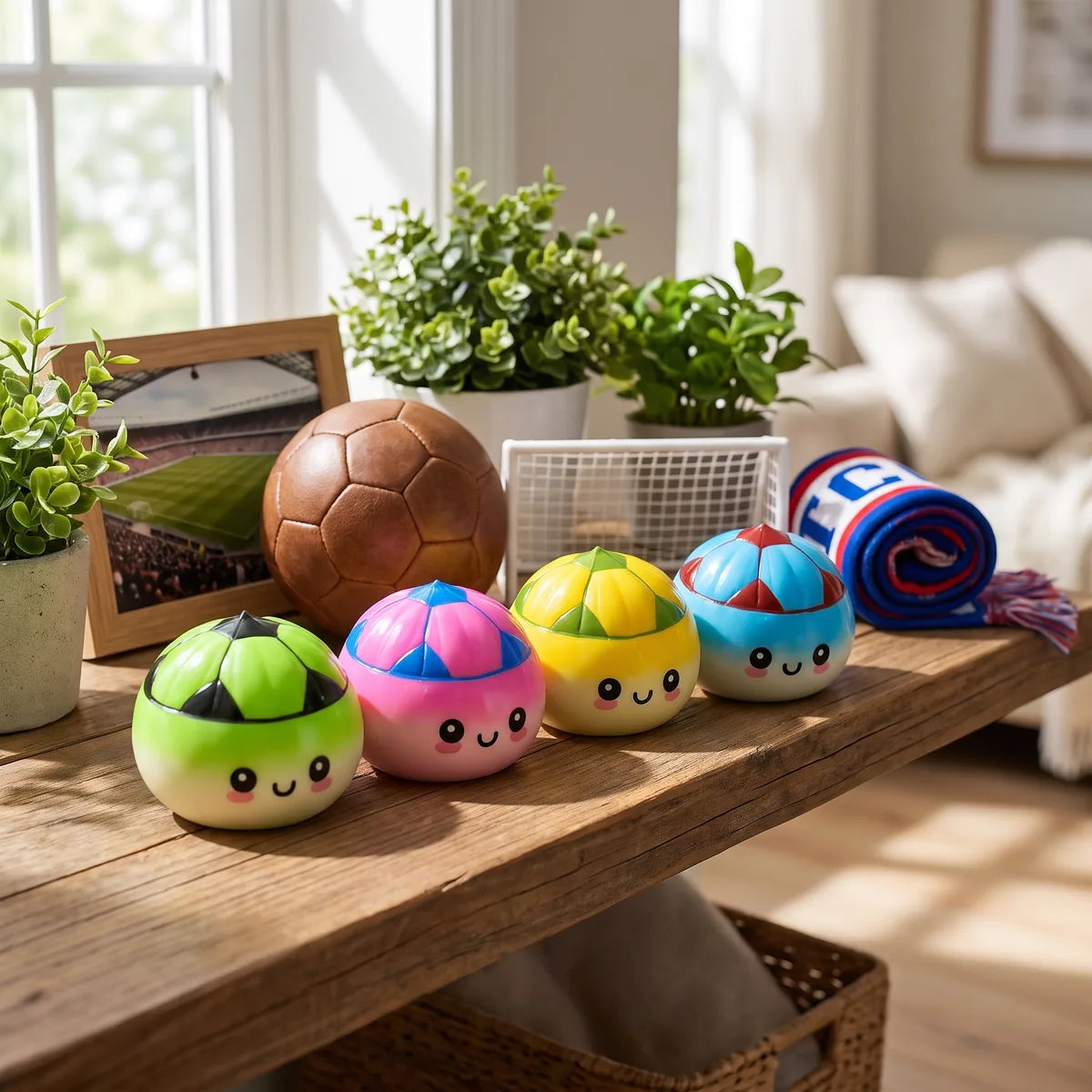 Sporty Mystery Soccer Dumpling Squishy — squishy dumpling toy
