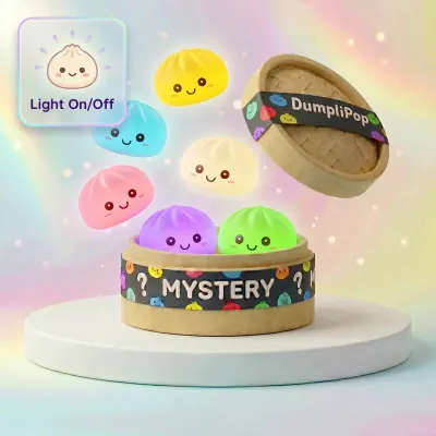 Glow Mystery Squishy Dumpling Night Light — squishy dumpling toy