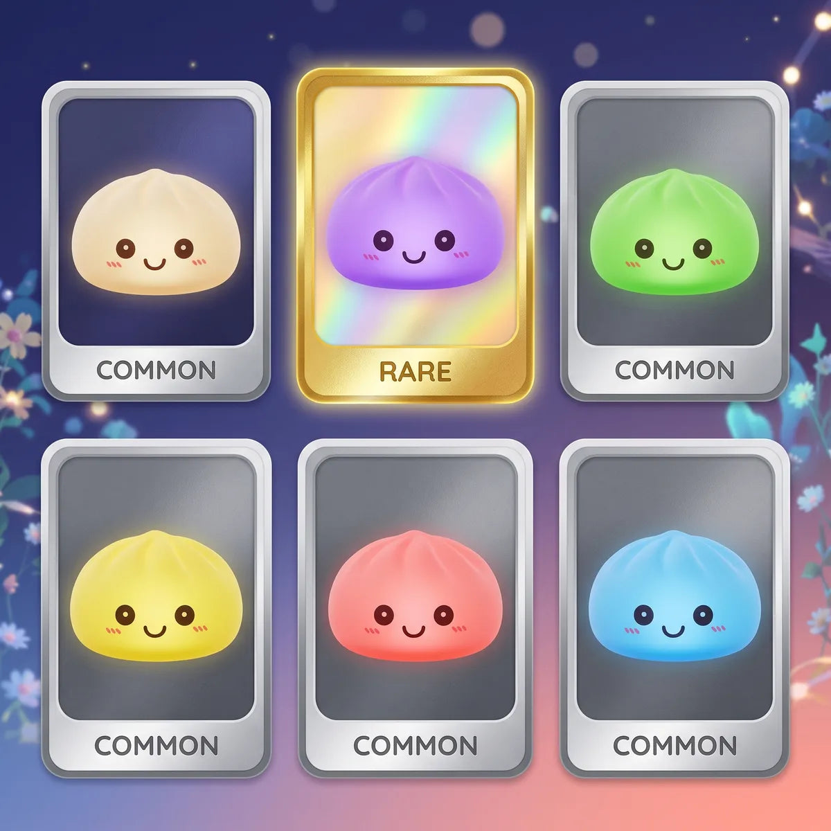Glow Mystery Squishy Dumpling Night Light — squishy dumpling toy