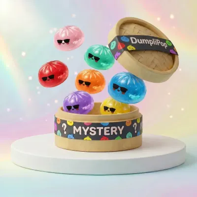 Cool Mystery Sunglasses Dumpling Squishy — squishy dumpling toy