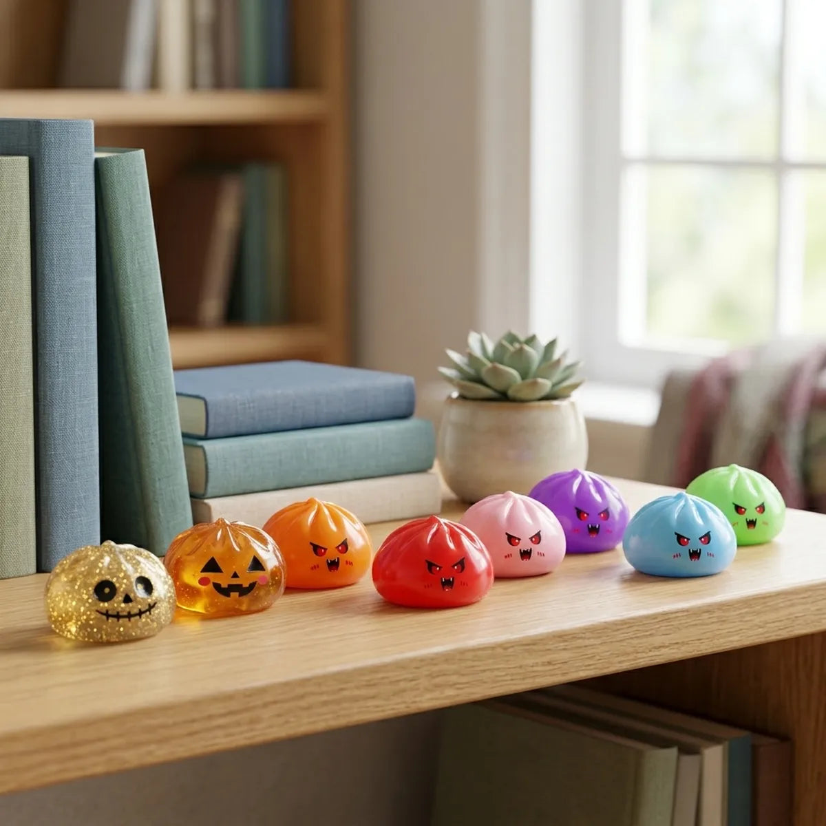 Crimson Mystery Vampire Dumpling Squishy — squishy dumpling toy