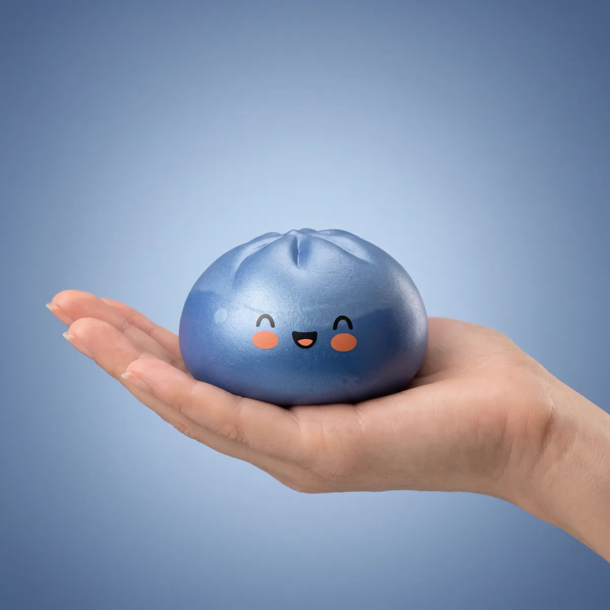 Midnight Navy Blue Dumpling Squishy — squishy dumpling toy