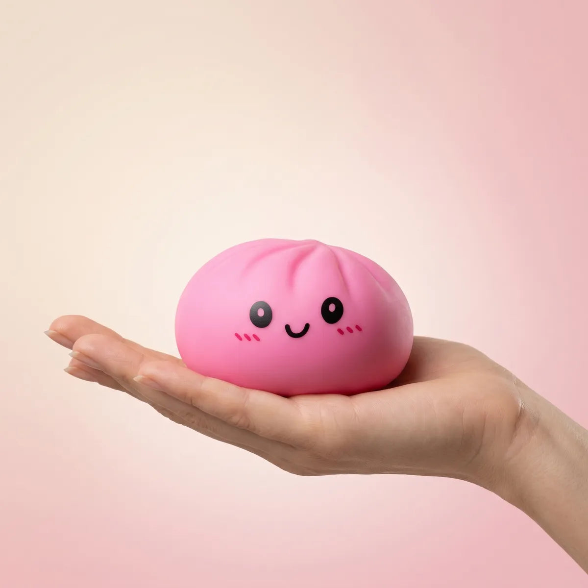 Blossom Pink Dumplings Squishy — squishy dumpling toy