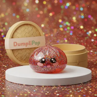 Kawaii Pink Galaxy Dumpling Squishy — squishy dumpling toy