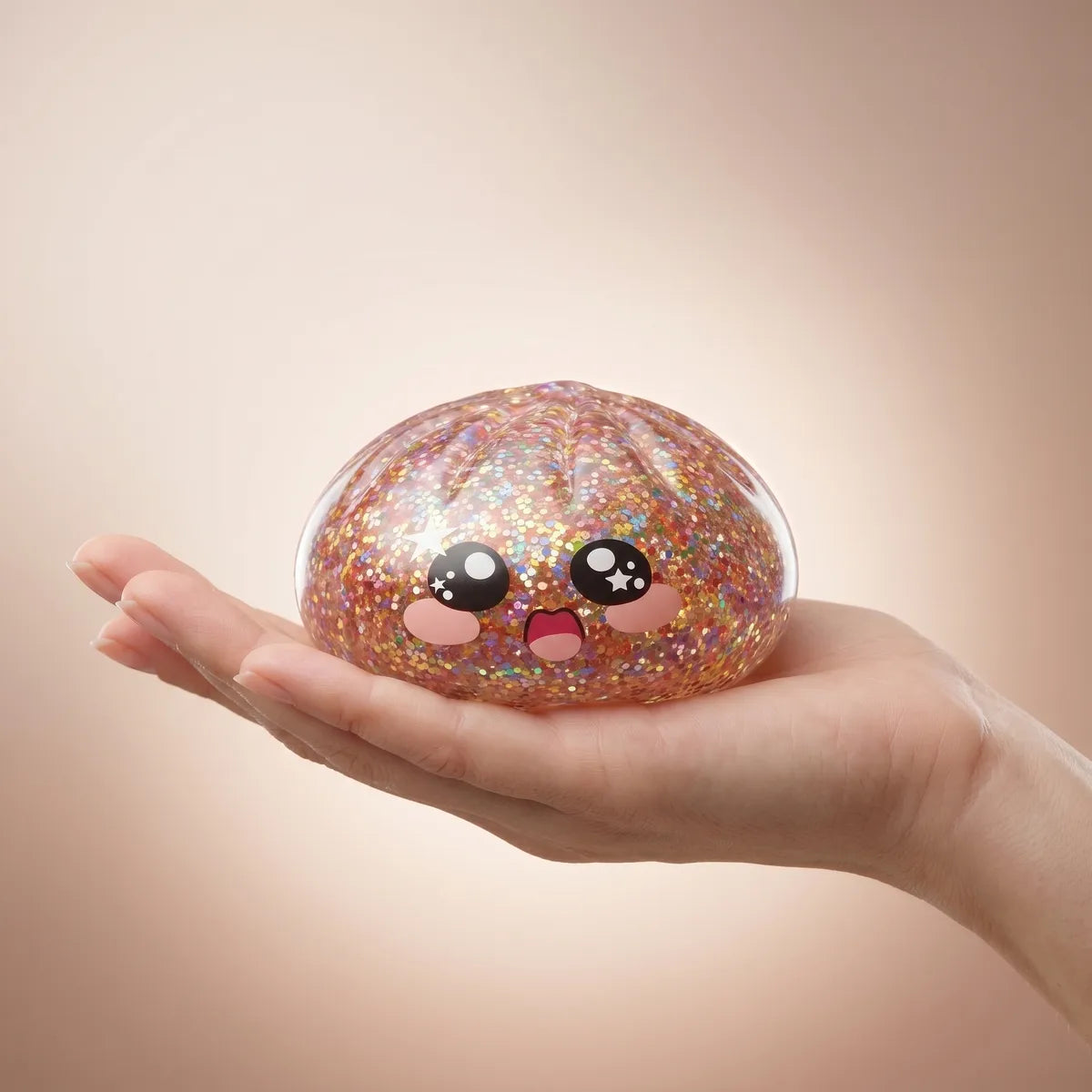 Kawaii Pink Galaxy Dumpling Squishy — squishy dumpling toy