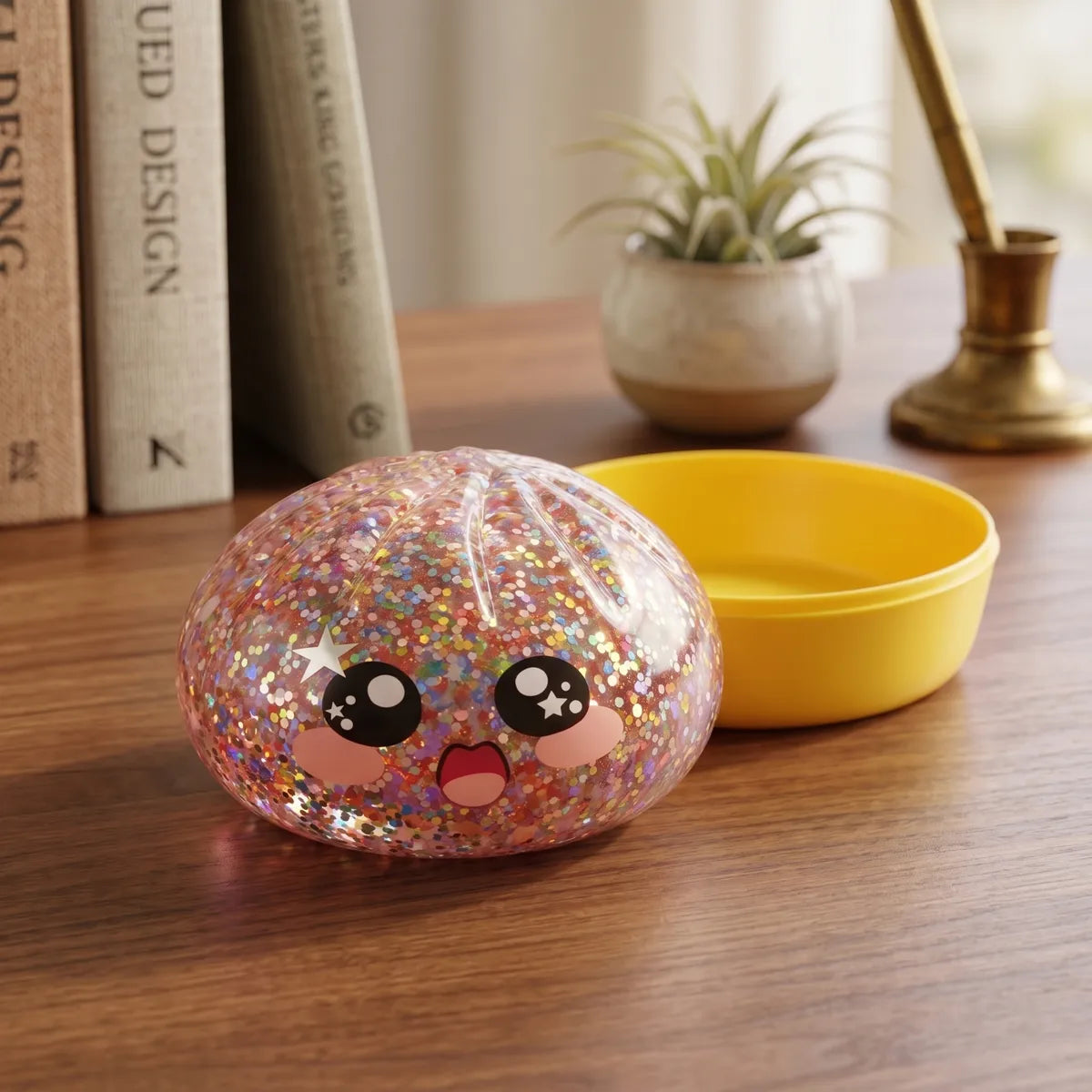Kawaii Pink Galaxy Dumpling Squishy — squishy dumpling toy