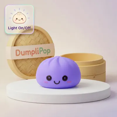 Twilight Purple Squishy Dumpling Light — squishy dumpling toy