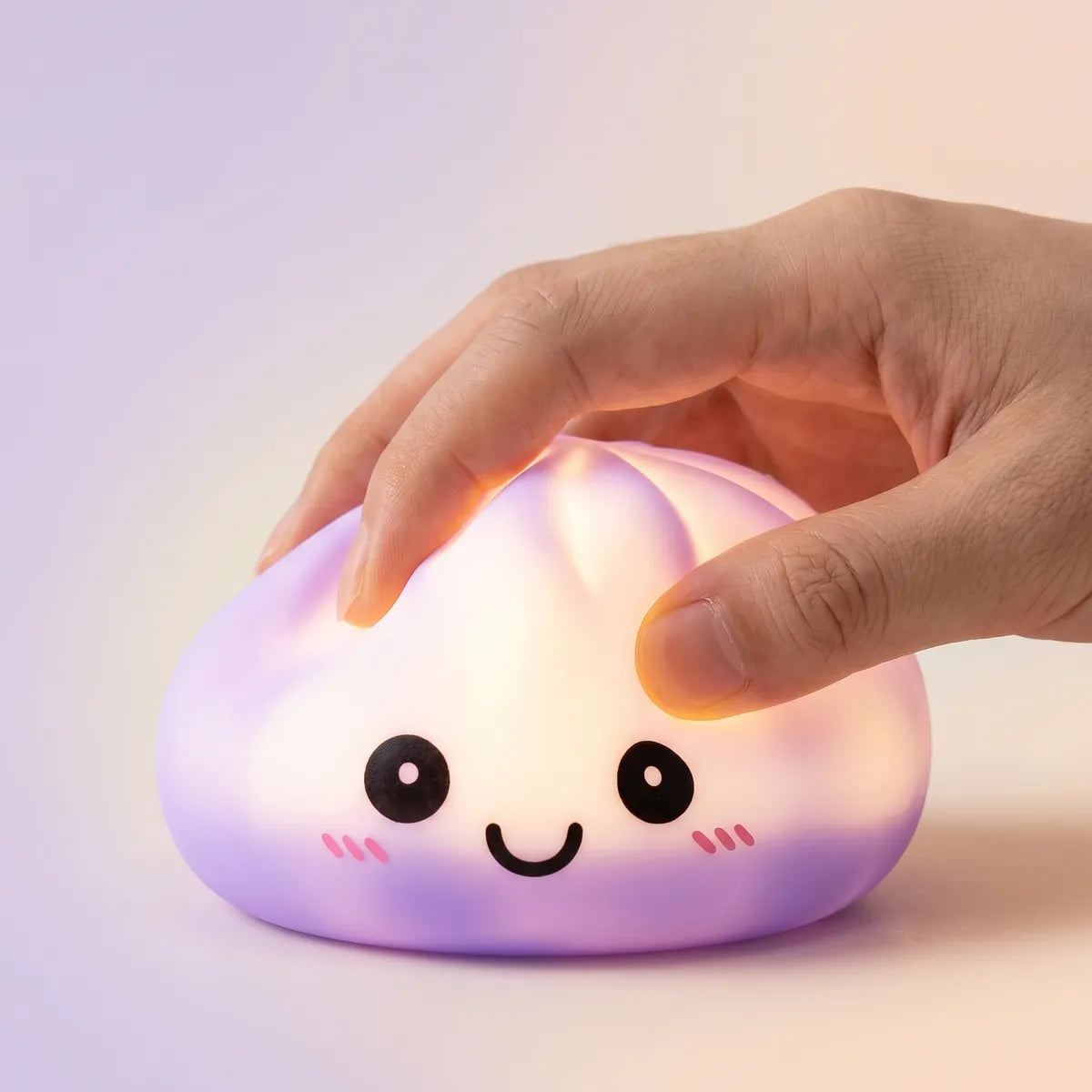 Twilight Purple Squishy Dumpling Light — squishy dumpling toy