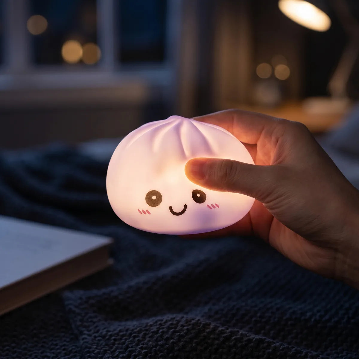 Twilight Purple Squishy Dumpling Light — squishy dumpling toy