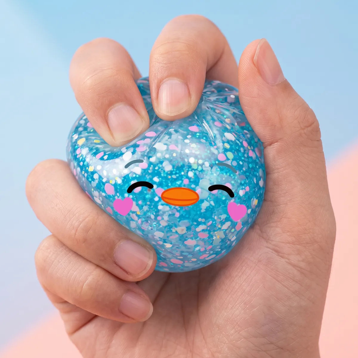 Sweetheart Rare Blue Penguin Dumpling Squishy — squishy dumpling toy