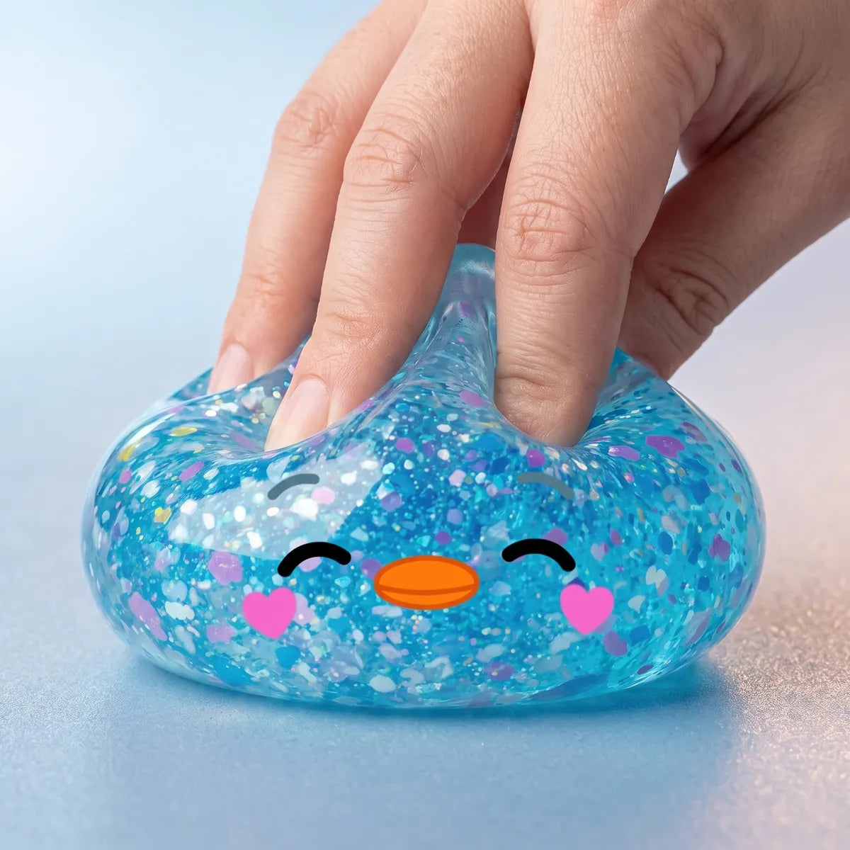 Sweetheart Rare Blue Penguin Dumpling Squishy — squishy dumpling toy