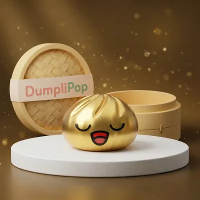 Treasure Rare Gold Dumpling Squishy — squishy dumpling toy