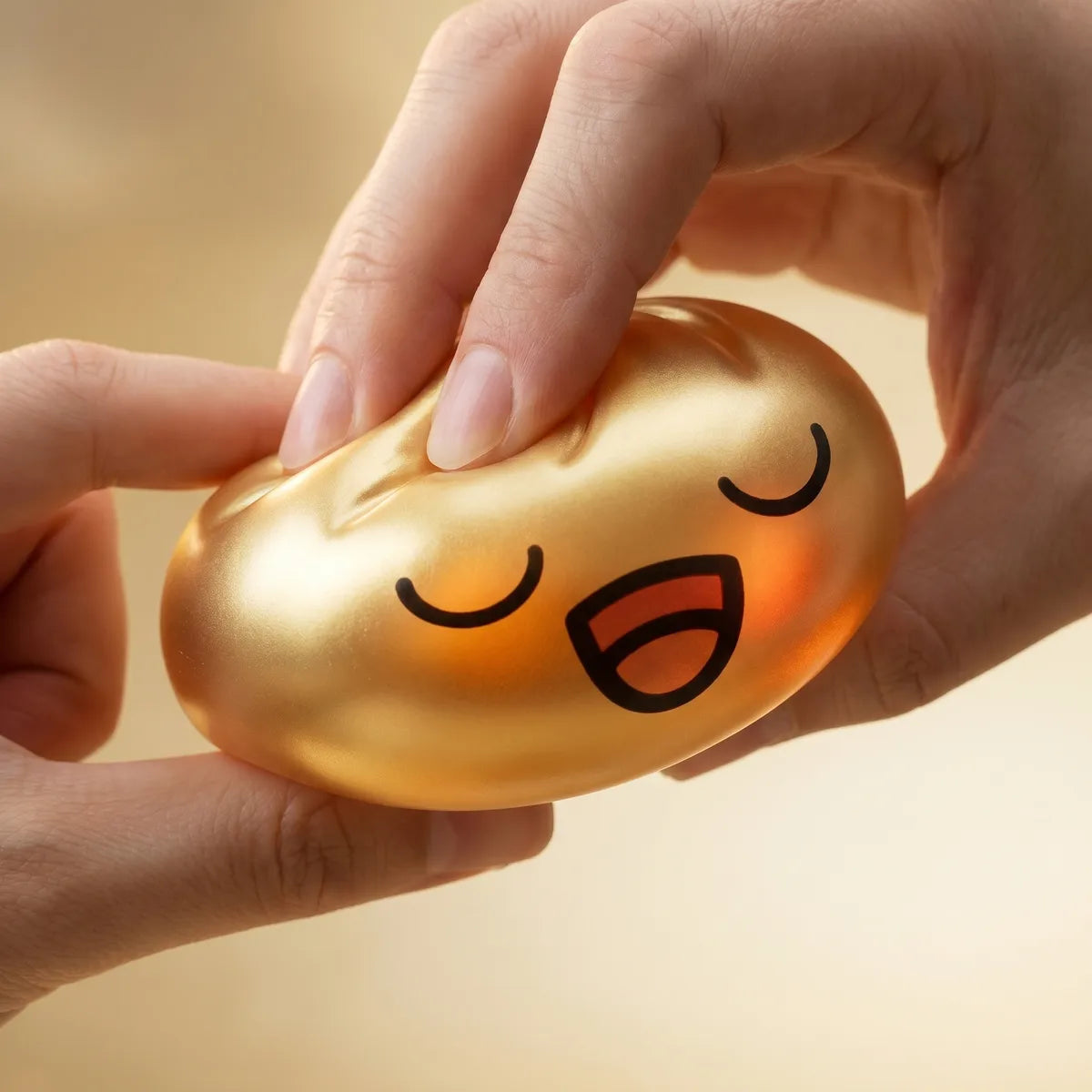 Treasure Rare Gold Dumpling Squishy — squishy dumpling toy