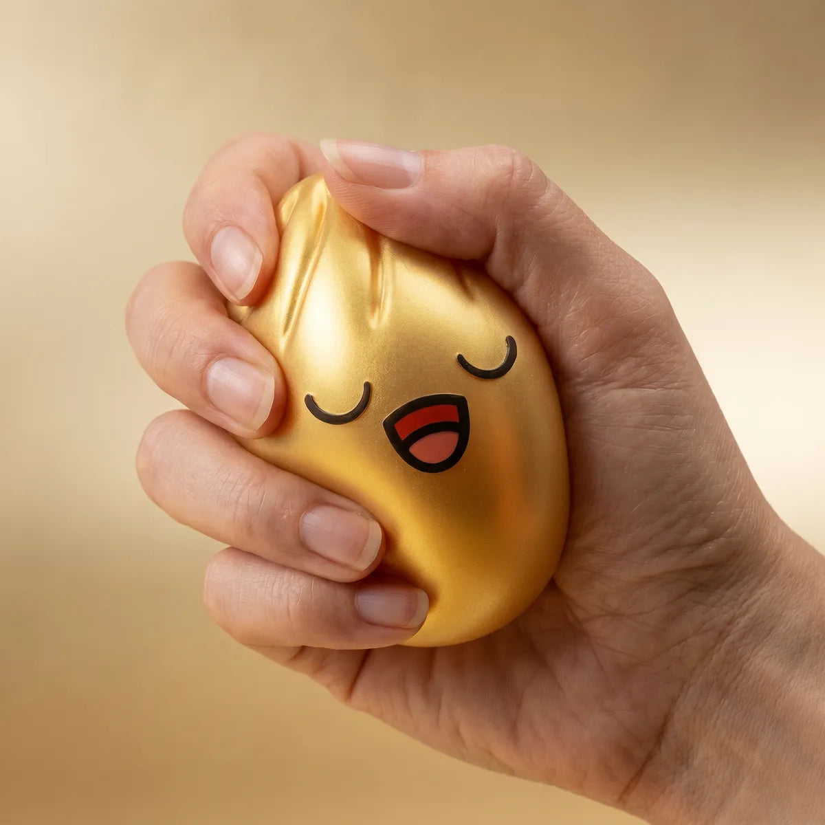 Treasure Rare Gold Dumpling Squishy — squishy dumpling toy