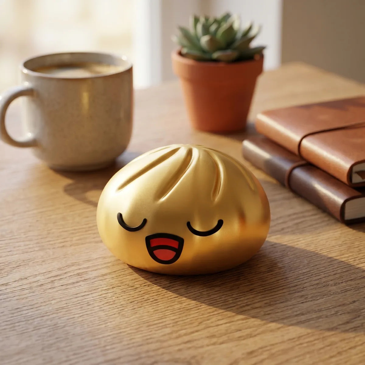Treasure Rare Gold Dumpling Squishy — squishy dumpling toy