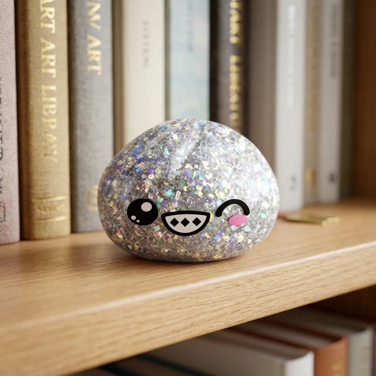 Shimmer Rare Silver Dumpling Squishy — squishy dumpling toy
