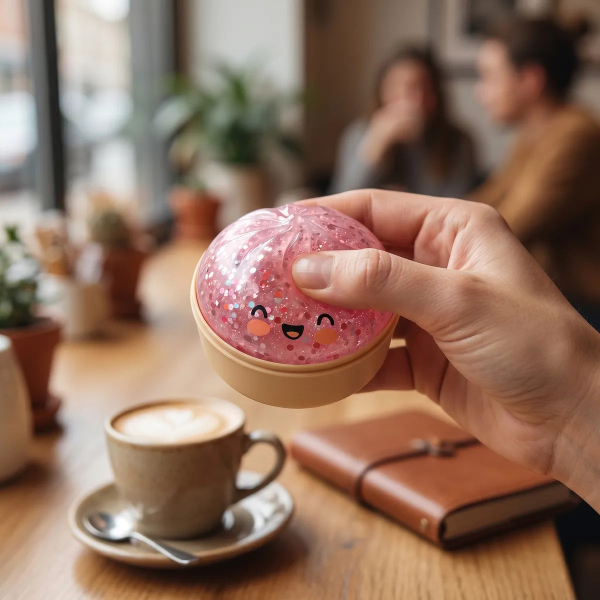 Fluffy Squishy Bun Mystery Dumpling — squishy dumpling toy