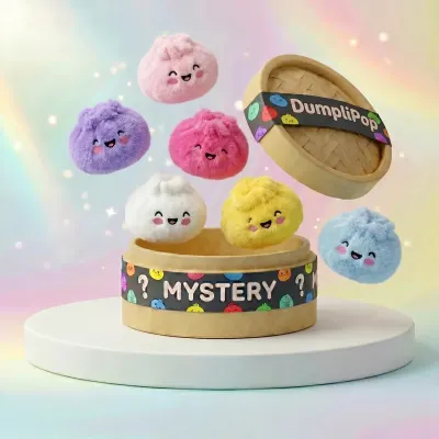 Cuddly Stuffed Animals Dumpling Squishy Mystery — squishy dumpling toy