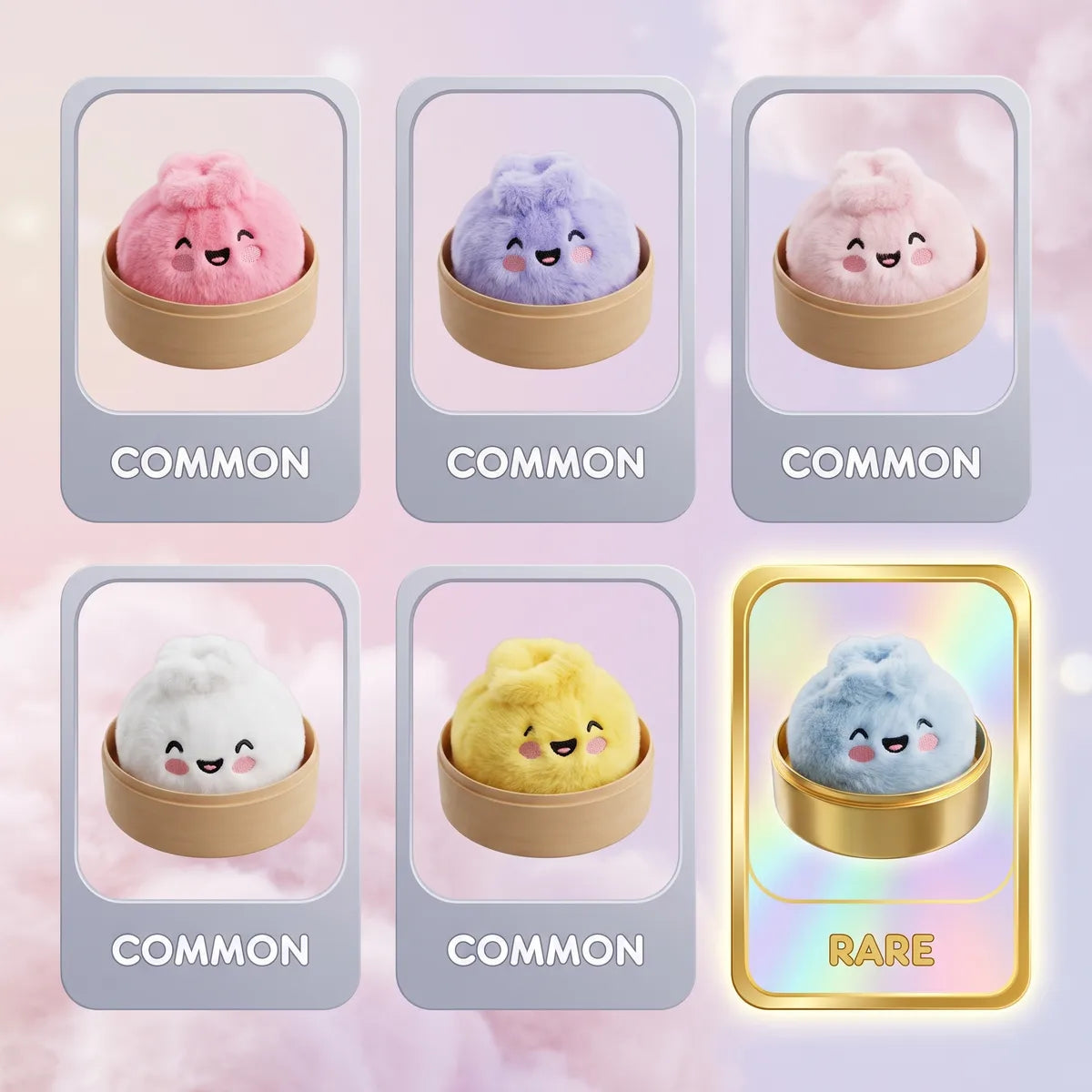 Cuddly Stuffed Animals Dumpling Squishy Mystery — squishy dumpling toy