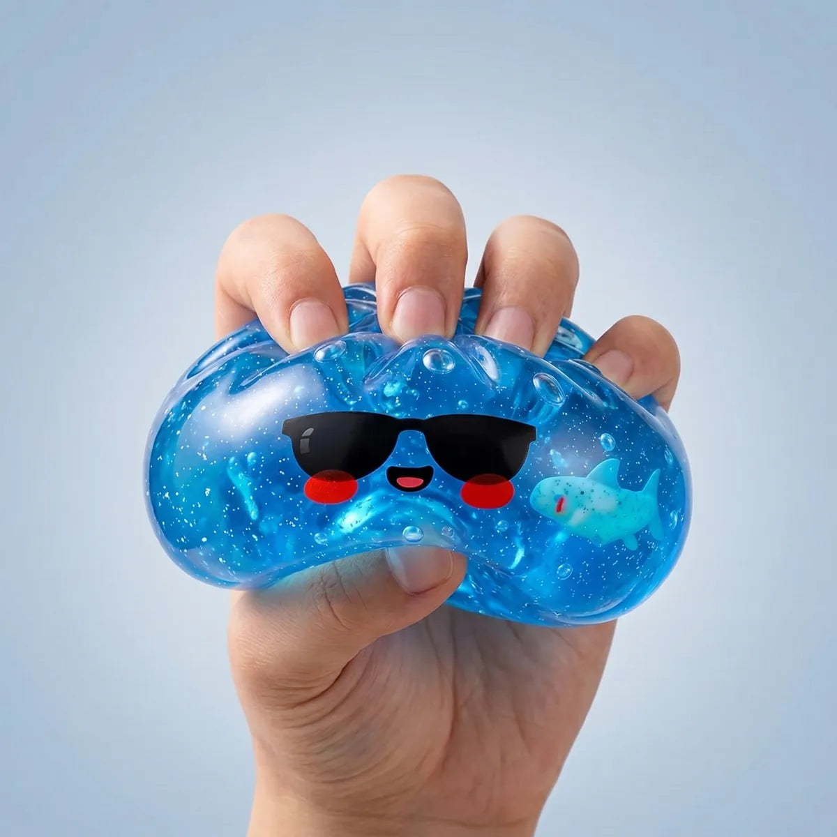 Chill Sunglasses Dumpling Squishy — squishy dumpling toy