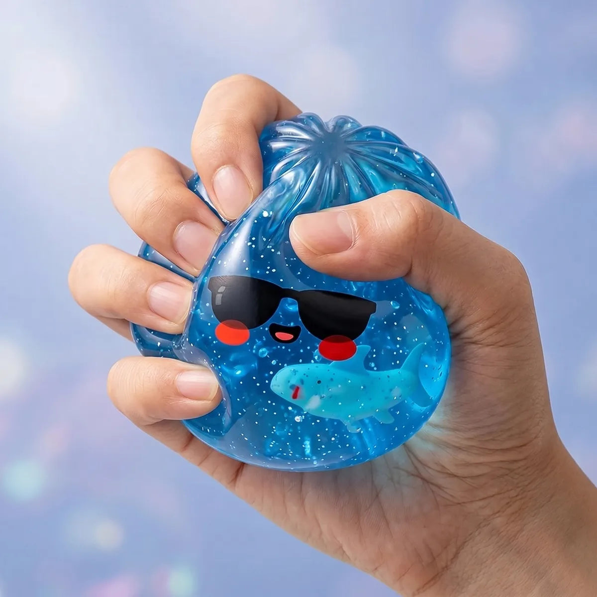 Chill Sunglasses Dumpling Squishy — squishy dumpling toy