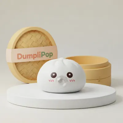 Cloud White Blow Dumpling Squishy — squishy dumpling toy