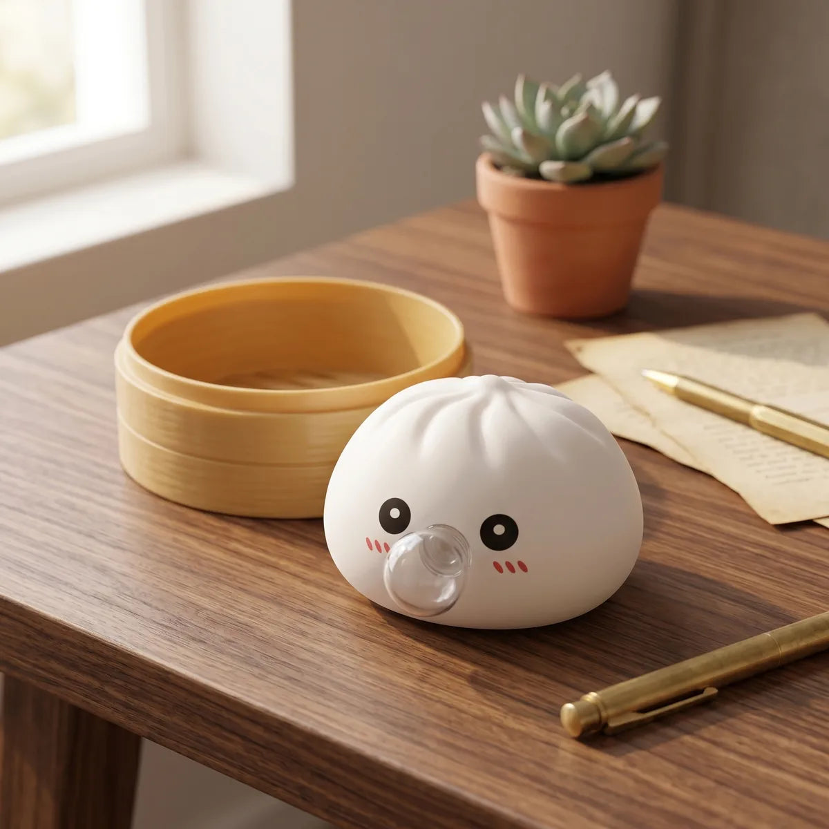 Cloud White Blow Dumpling Squishy — squishy dumpling toy