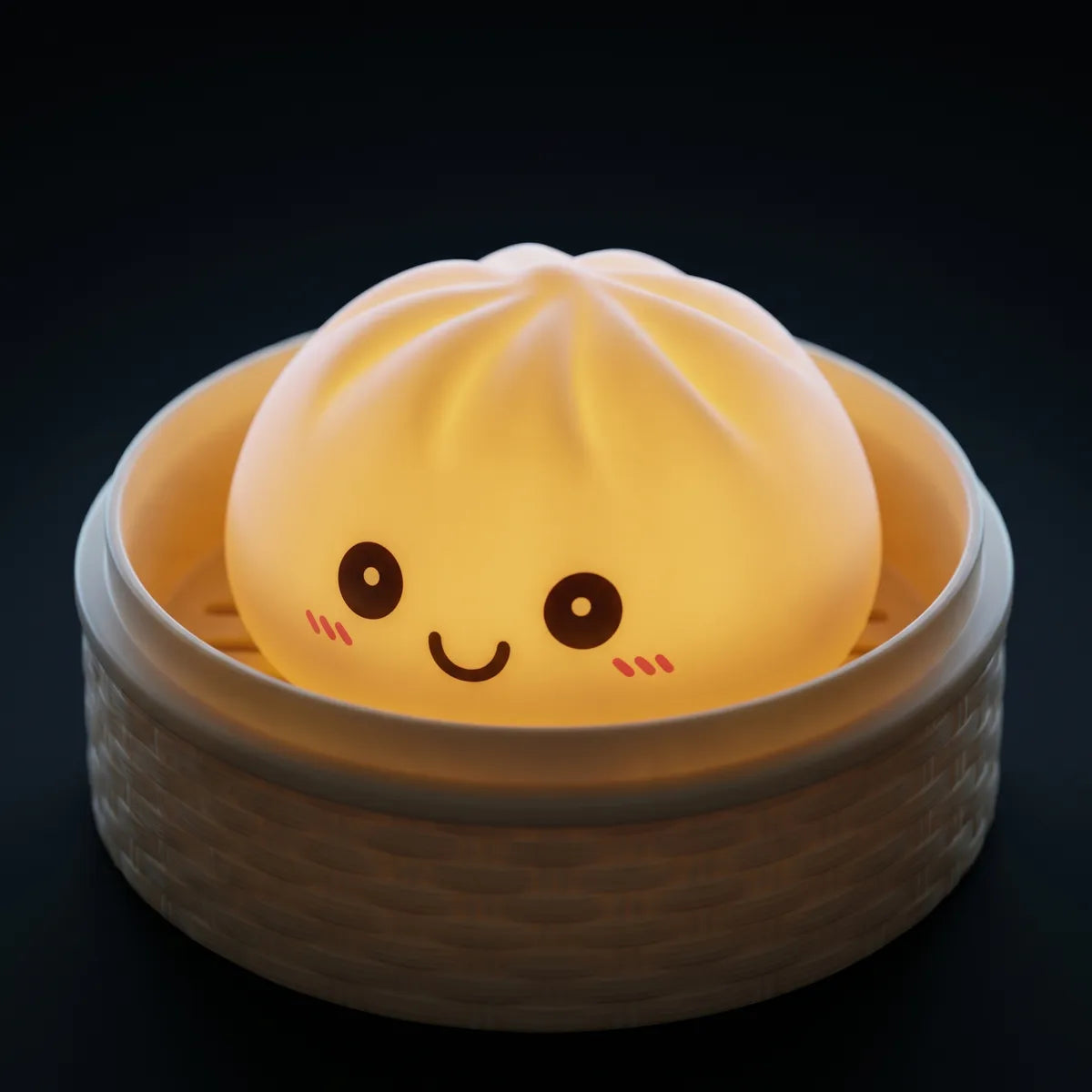 Moonlight White Squishy Dumpling Light — squishy dumpling toy