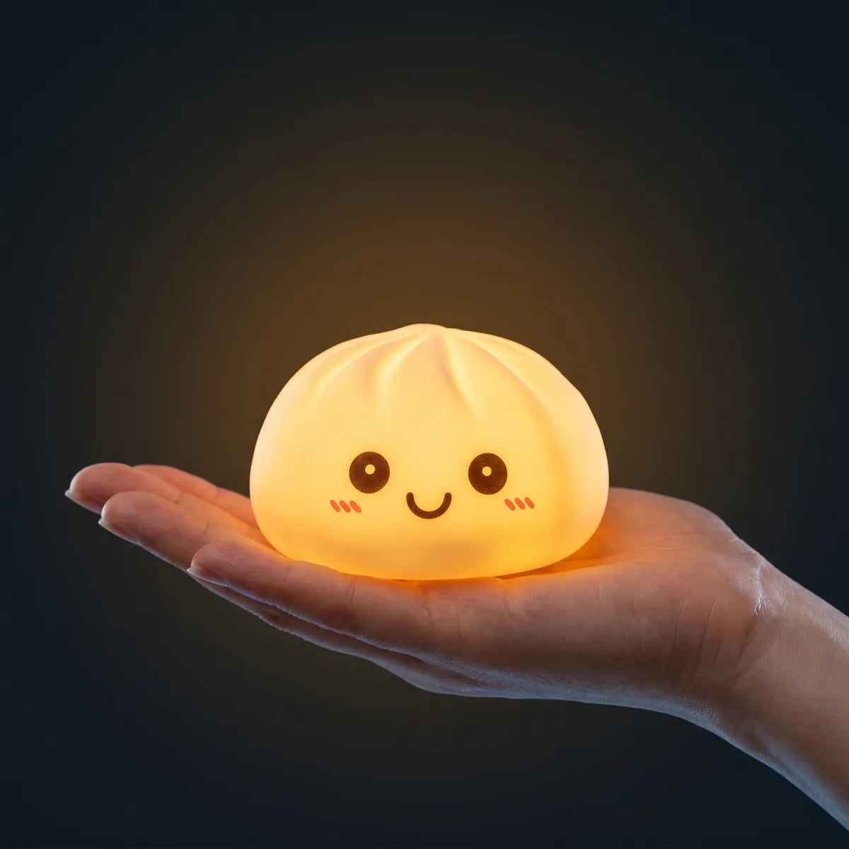 Moonlight White Squishy Dumpling Light — squishy dumpling toy