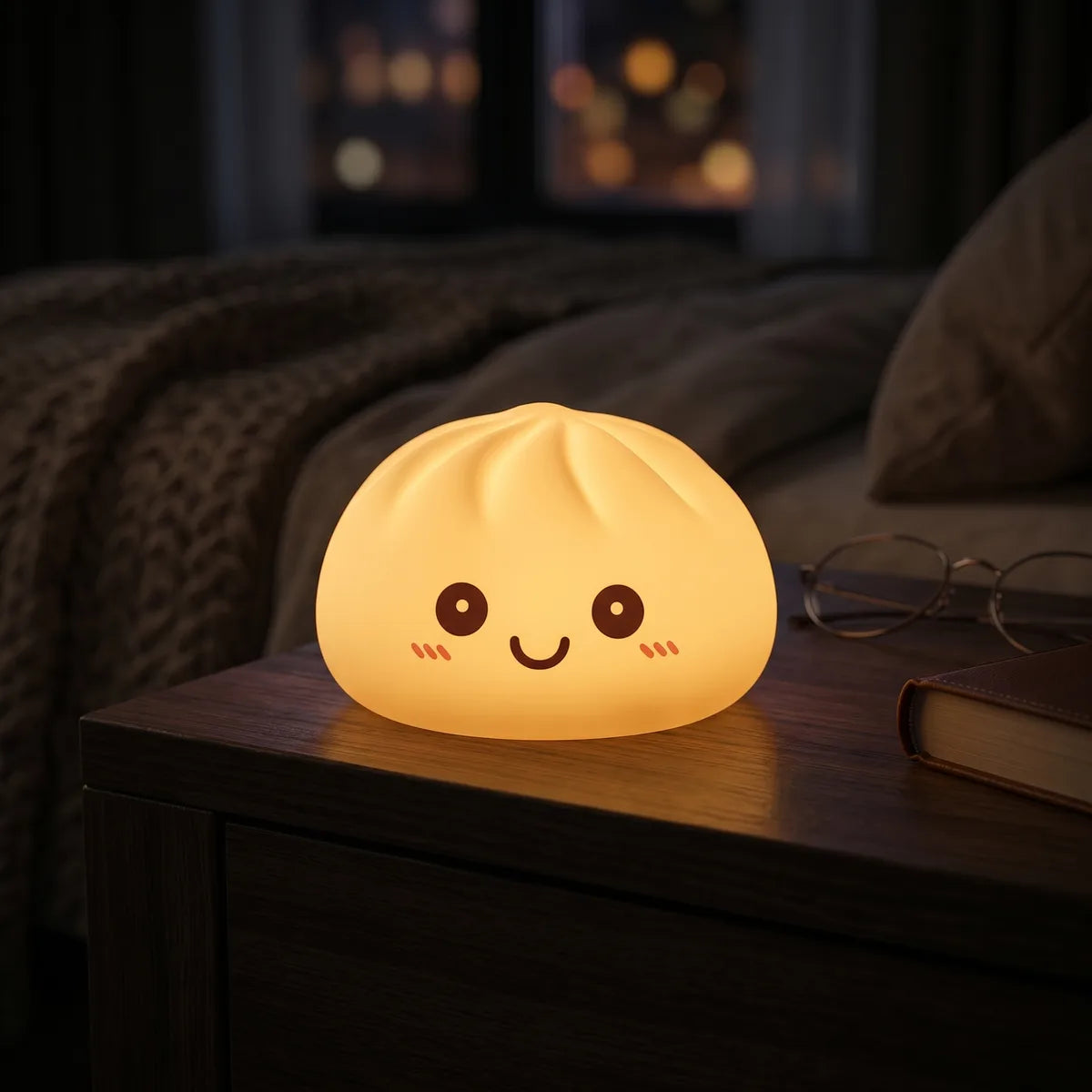 Moonlight White Squishy Dumpling Light — squishy dumpling toy
