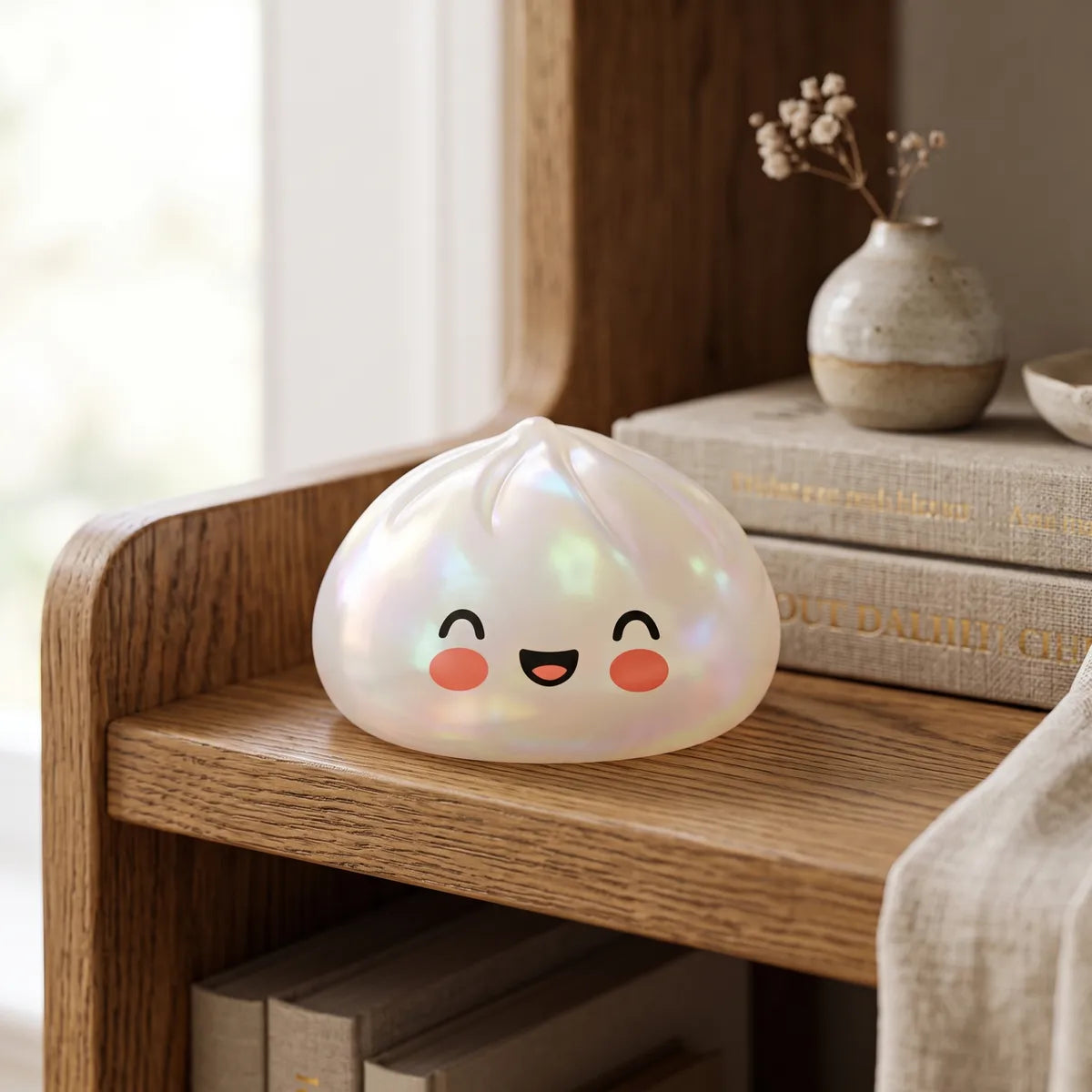 Cloud White Unique Dumpling Squishy — squishy dumpling toy