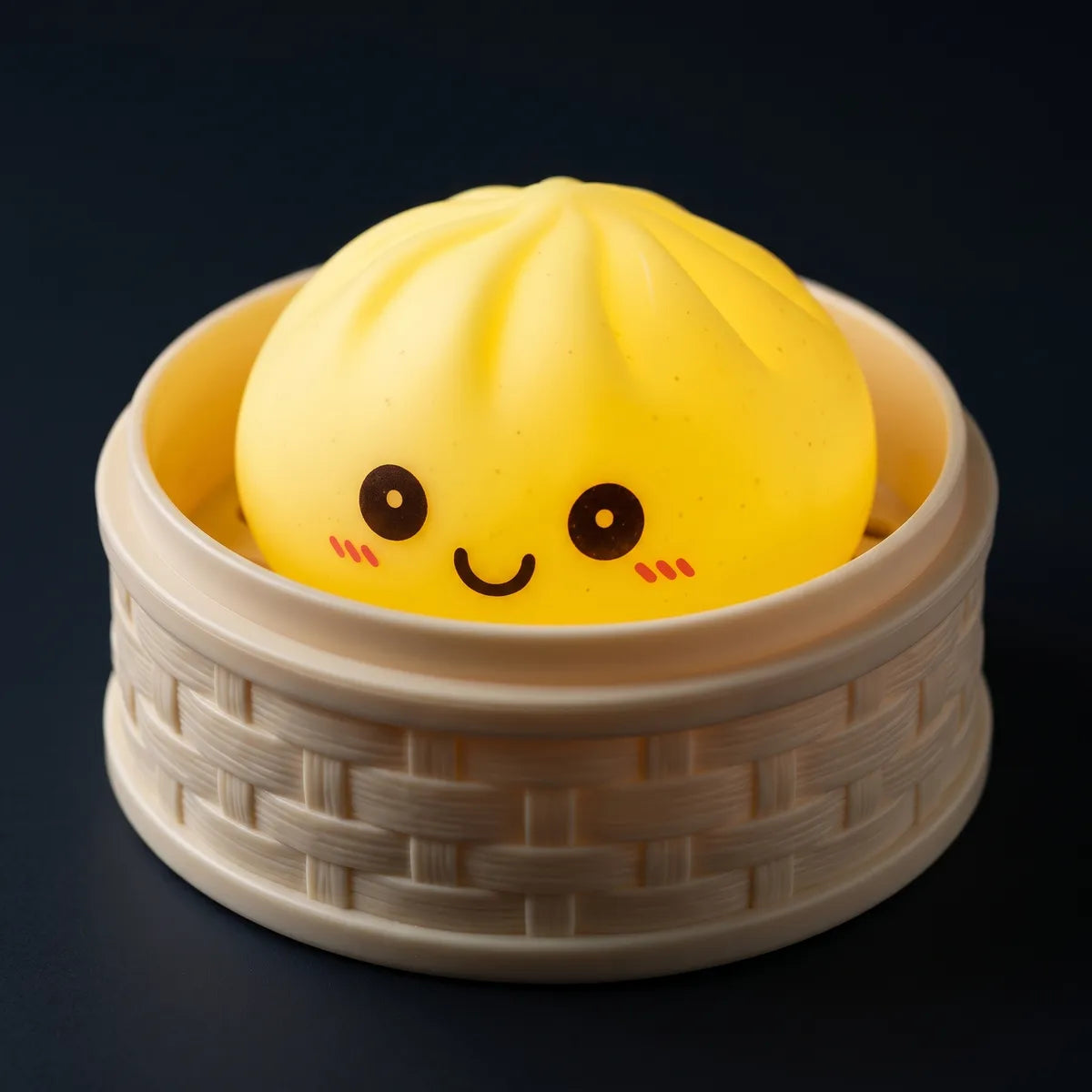 Sunny Yellow Squishy Dumpling Light — squishy dumpling toy