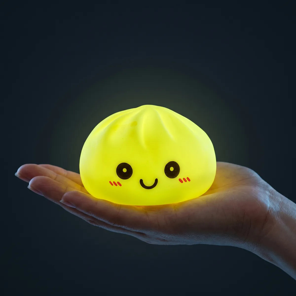 Sunny Yellow Squishy Dumpling Light — squishy dumpling toy